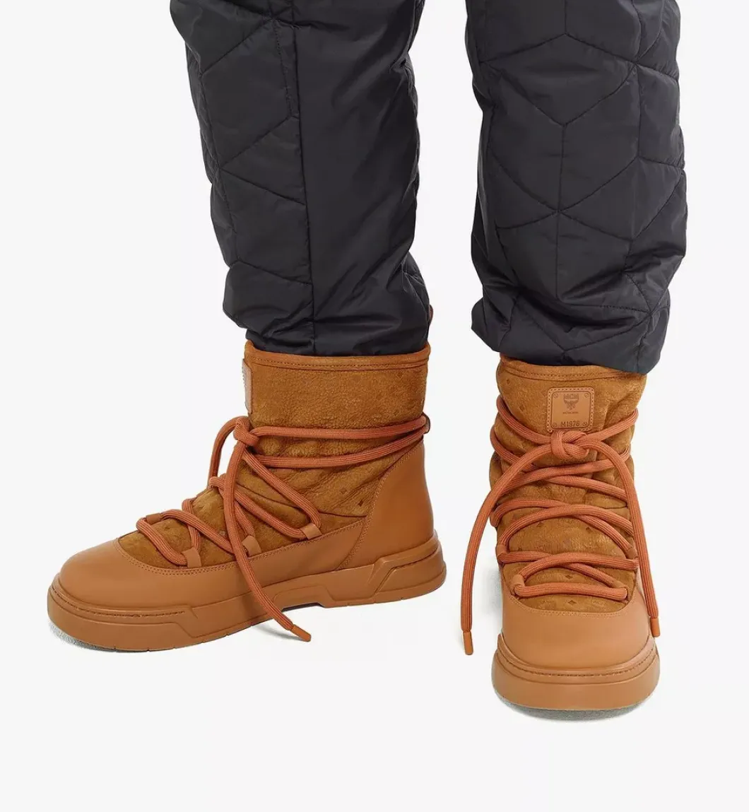 Apres Ski Boots In Monogram Calf Leather