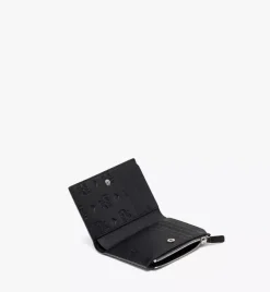 Aren Bifold Card Wallet In Monogram Leather