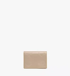 Aren Bifold Snap Wallet In Maxi Patent Leather