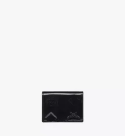 Aren Bifold Snap Wallet In Maxi Patent Leather