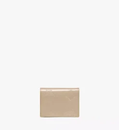 Aren Bifold Snap Wallet In Maxi Patent Leather