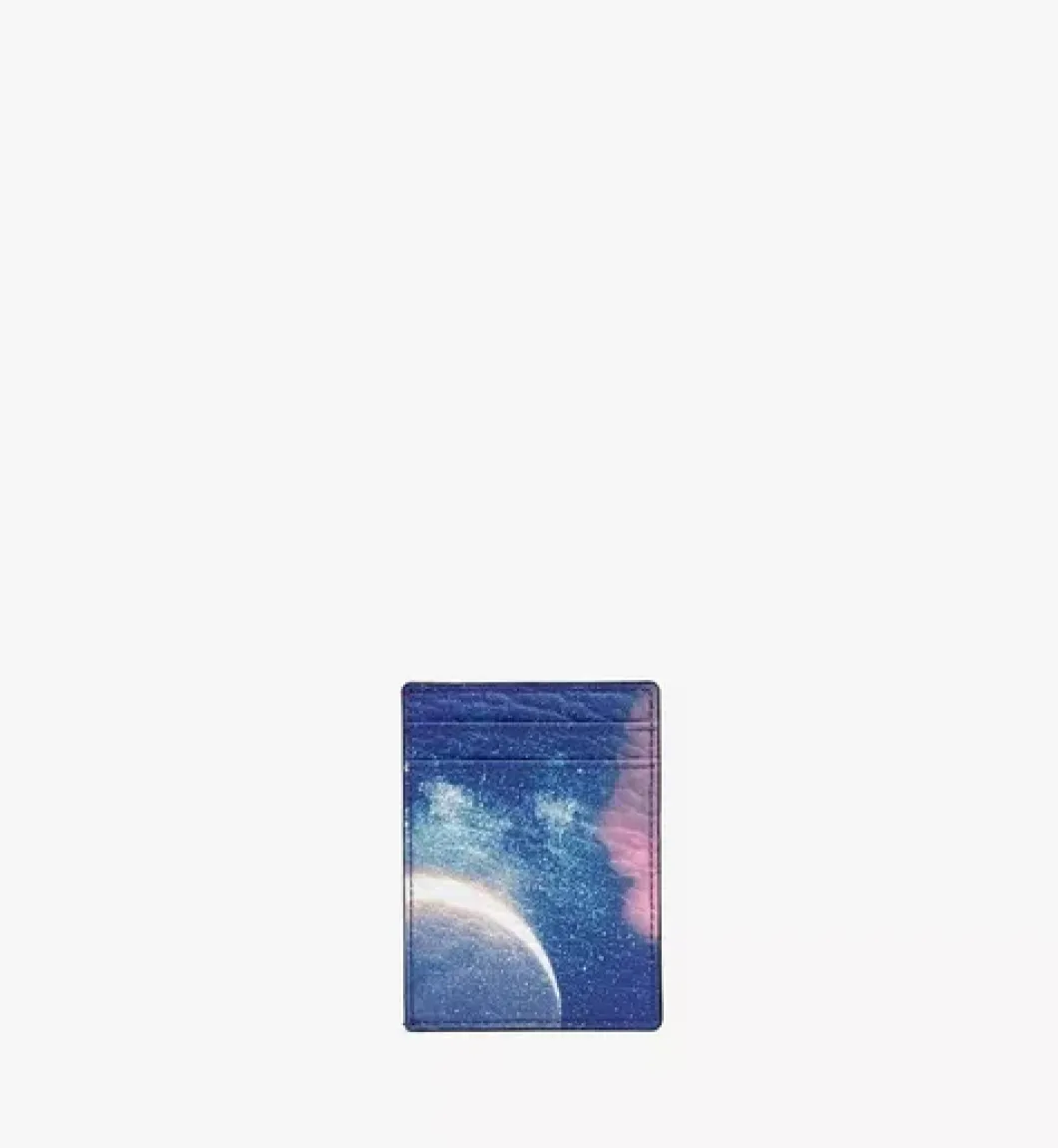 Aren Card Case In Retro Futurism Visetos
