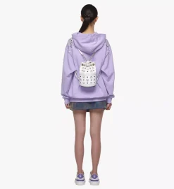 Aren Chain Backpack In Visetos