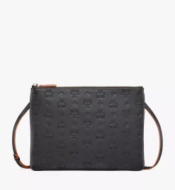 Aren Crossbody Pouch In Monogram Leather