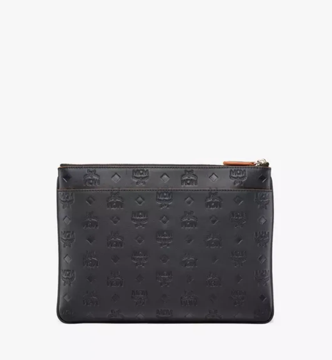 Aren Crossbody Pouch In Monogram Leather