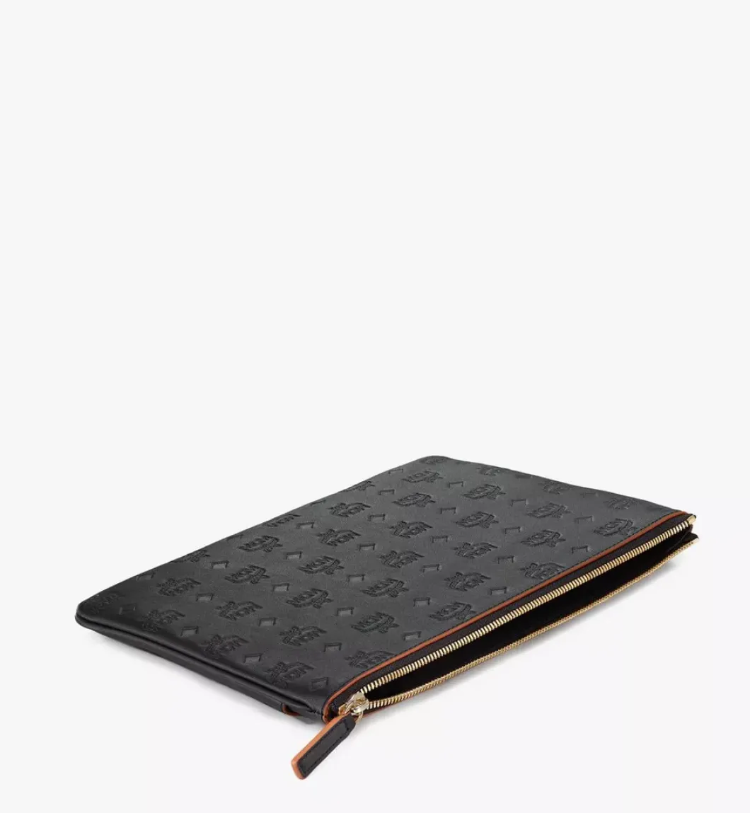 Aren Crossbody Pouch In Monogram Leather