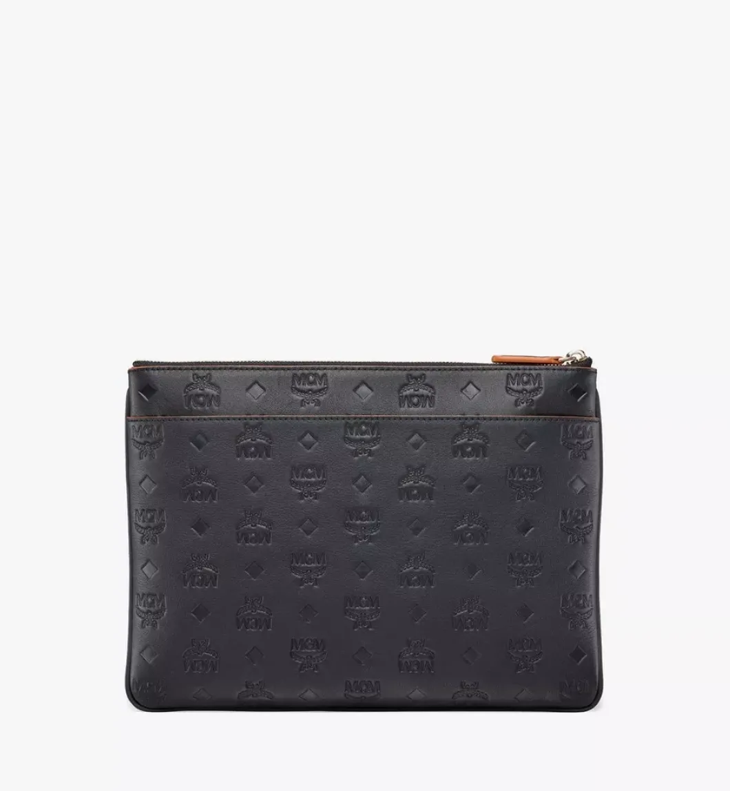 Aren Crossbody Pouch In Monogram Leather