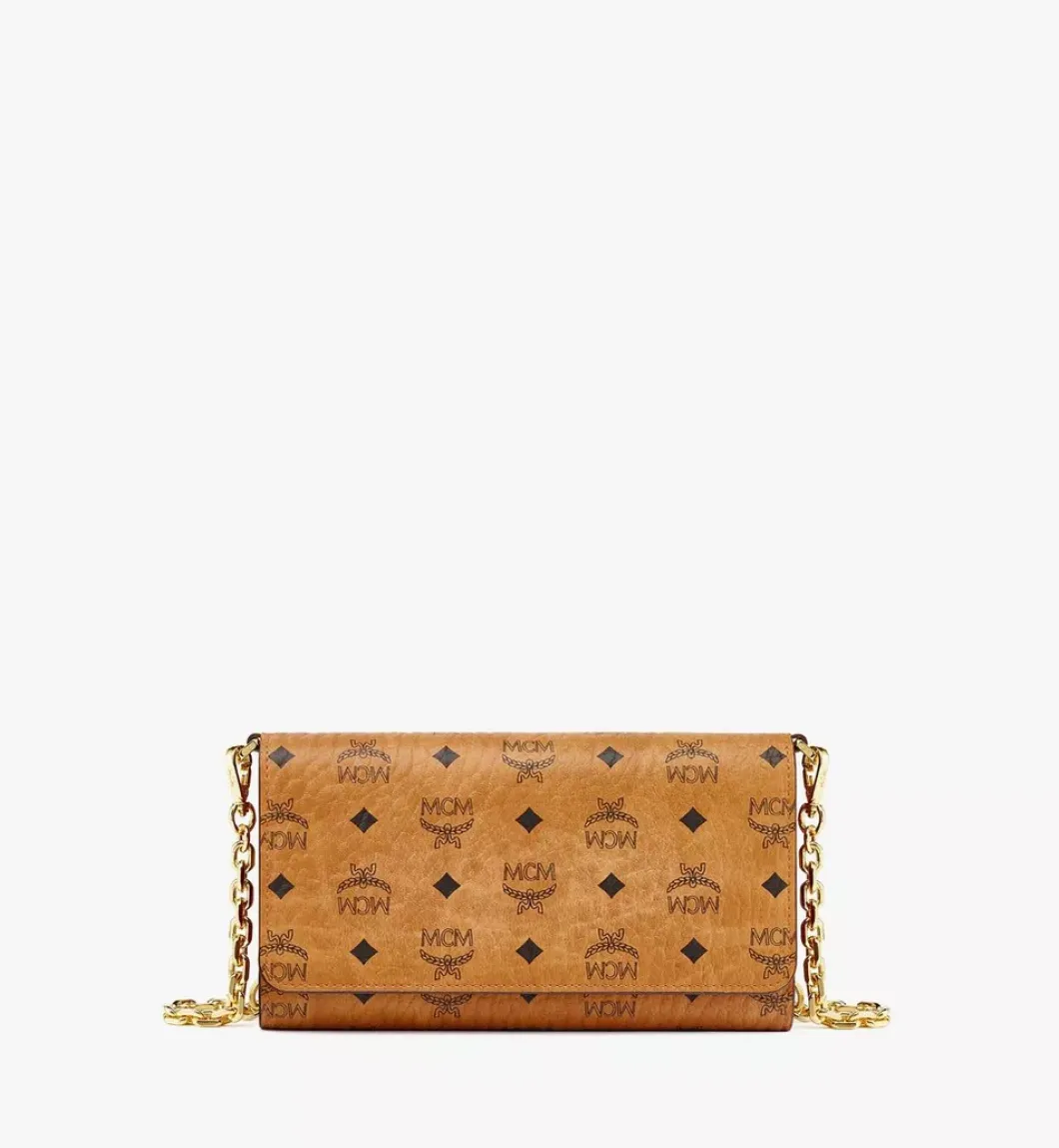 Aren Crossbody Wallet In Visetos