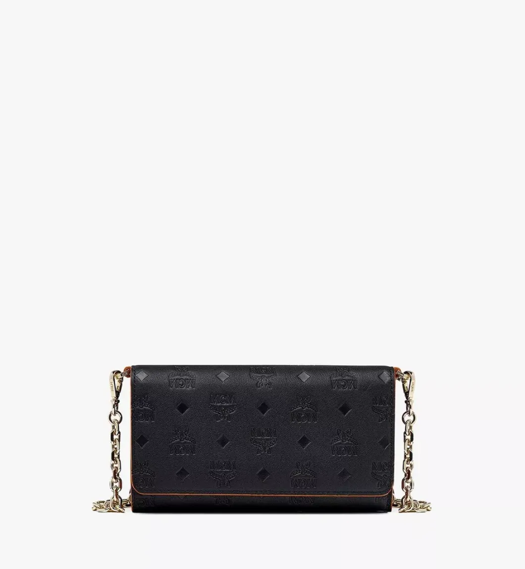 Aren Crossbody Wallet In Monogram Leather