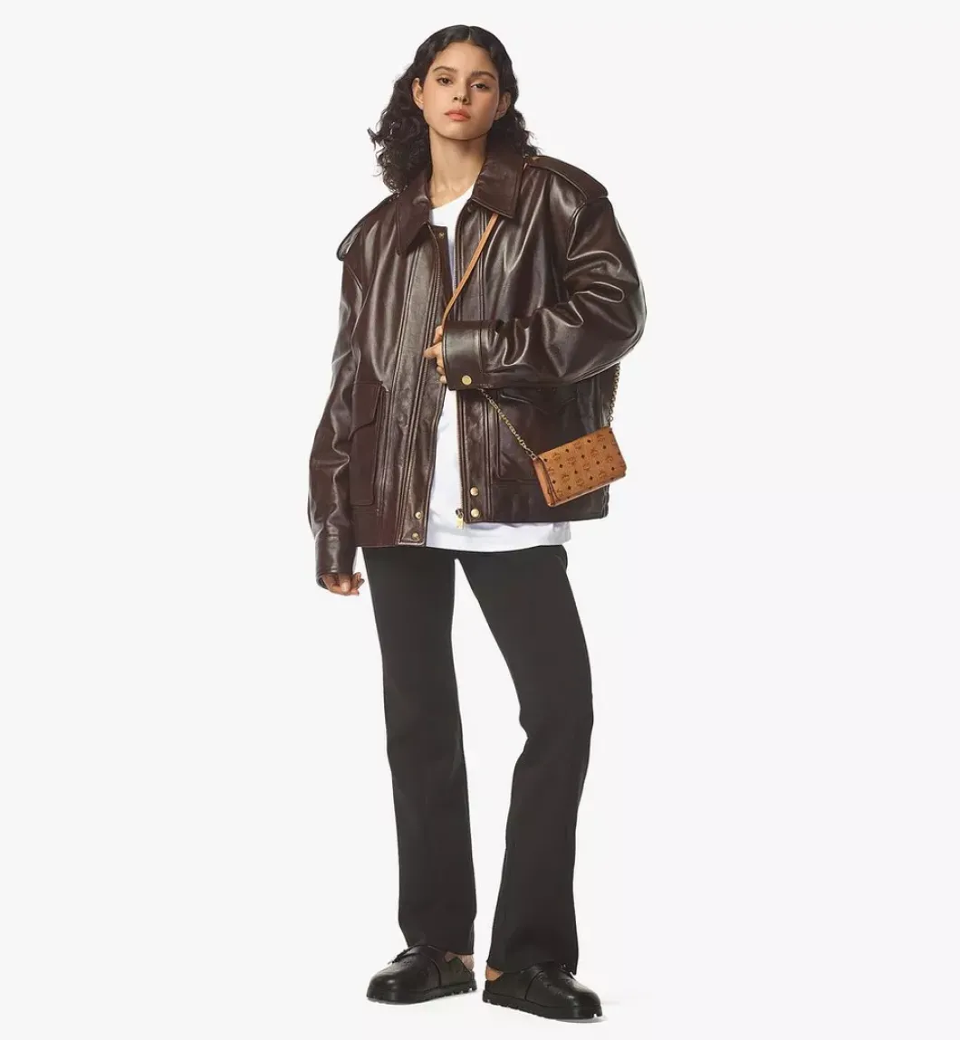 Aren Crossbody Wallet In Visetos