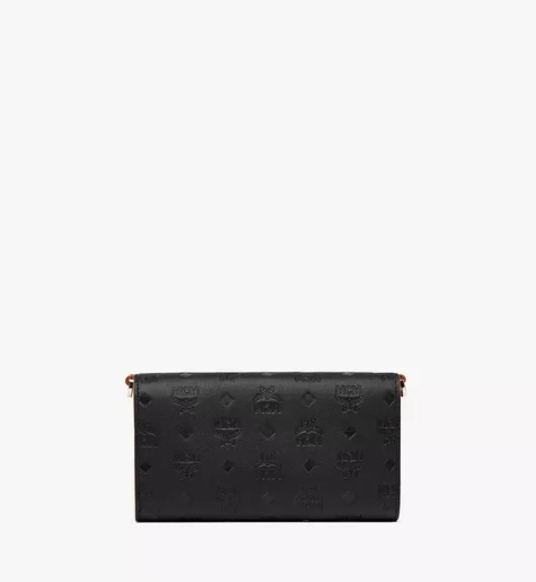 Aren Crossbody Wallet In Monogram Leather