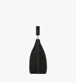 Aren Hobo Bag In Cubic Jacquard Nylon
