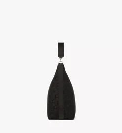 Aren Hobo Bag In Cubic Jacquard Nylon
