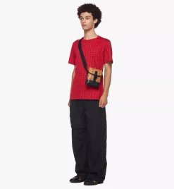 Aren N/S Crossbody In Visetos