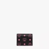 Aren Snap Wallet In Color Splash Logo Leather