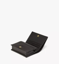 Aren Snap Wallet In Embossed Monogram Leather