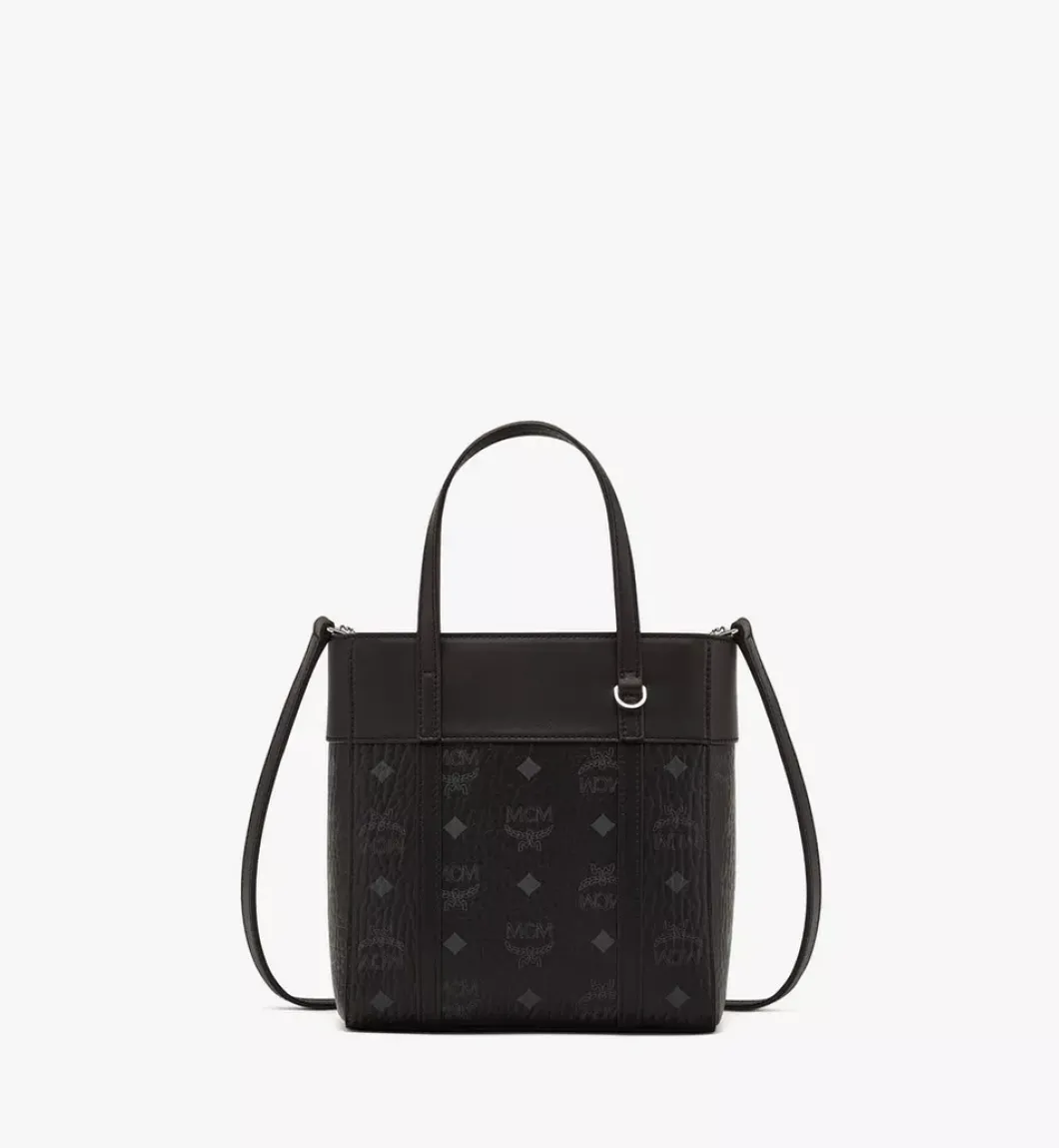 Aren Top-Zip Shopper In Visetos Leather Mix
