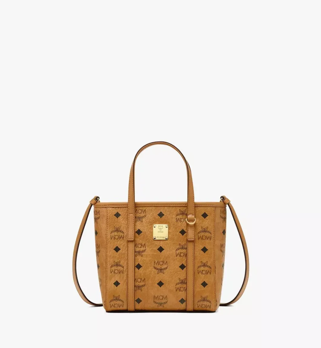 Aren Top-Zip Shopper In Visetos