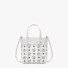 Aren Top-Zip Shopper In Visetos Leather Mix