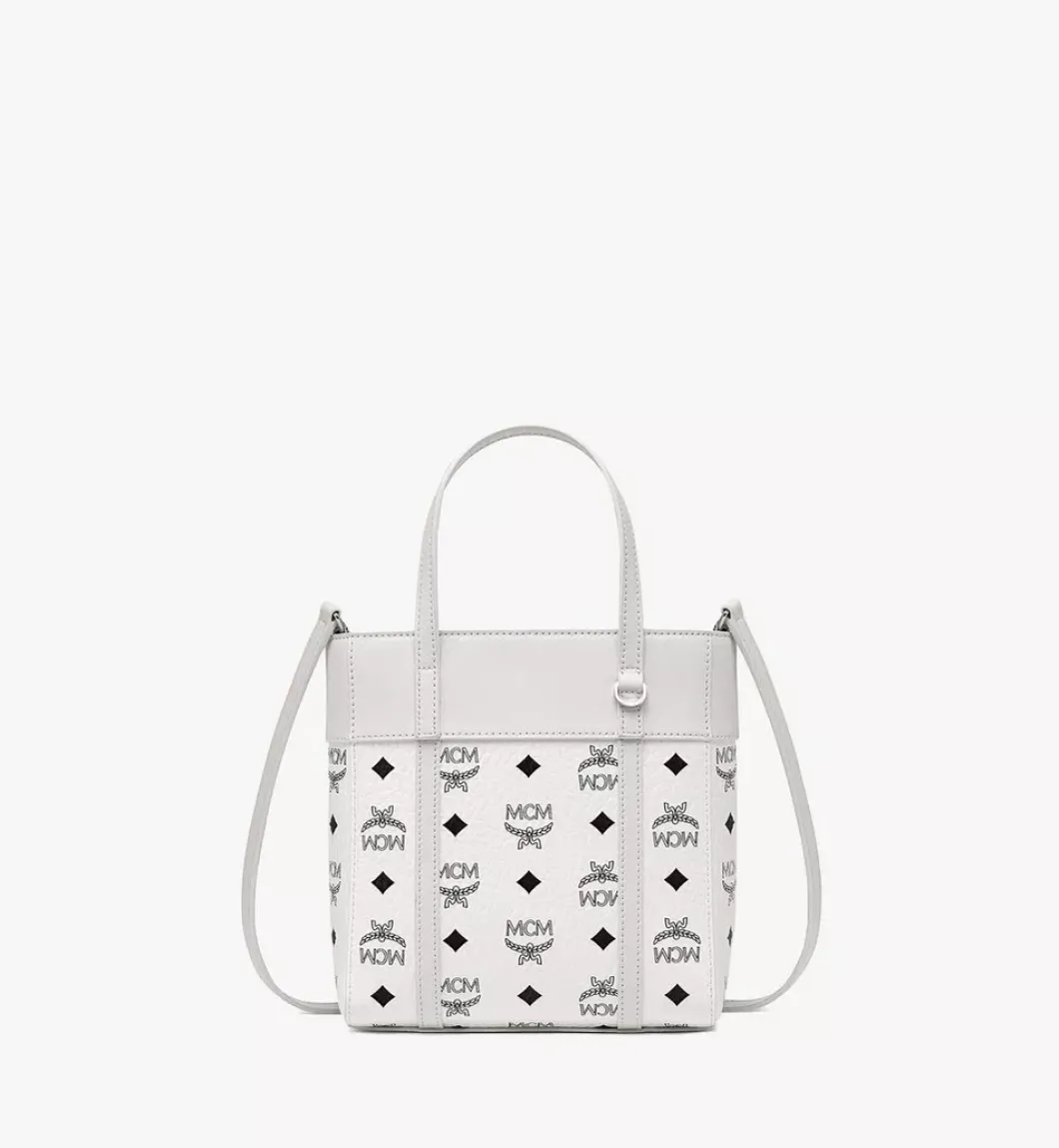 Aren Top-Zip Shopper In Visetos Leather Mix