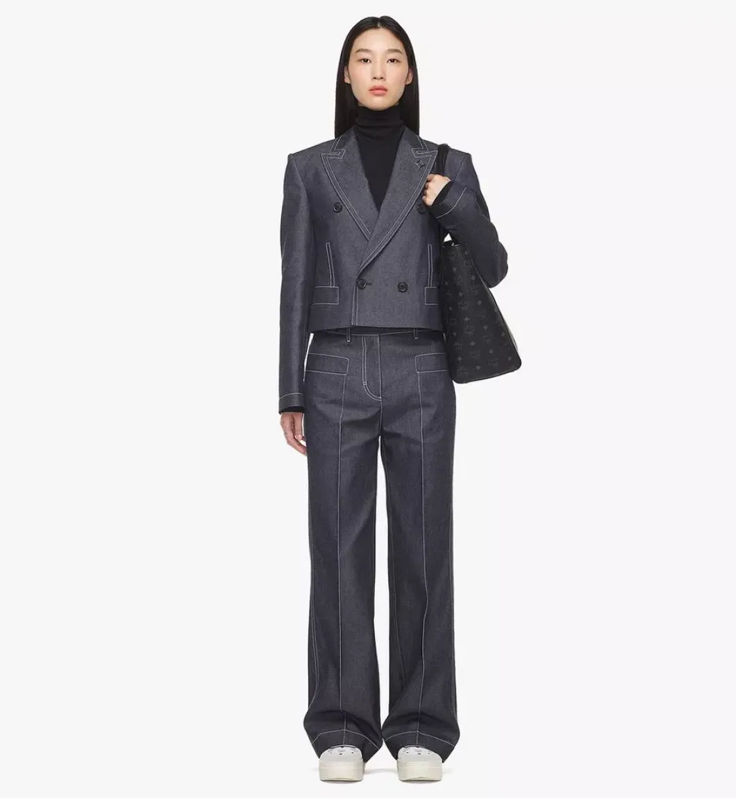 Aren Top-Zip Shopper In Visetos