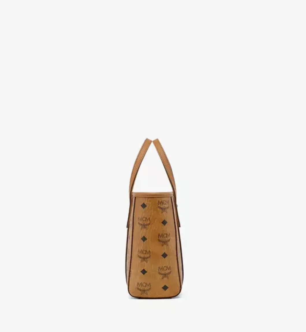 Aren Top-Zip Shopper In Visetos