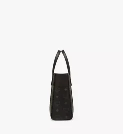 Aren Top-Zip Shopper In Visetos Leather Mix