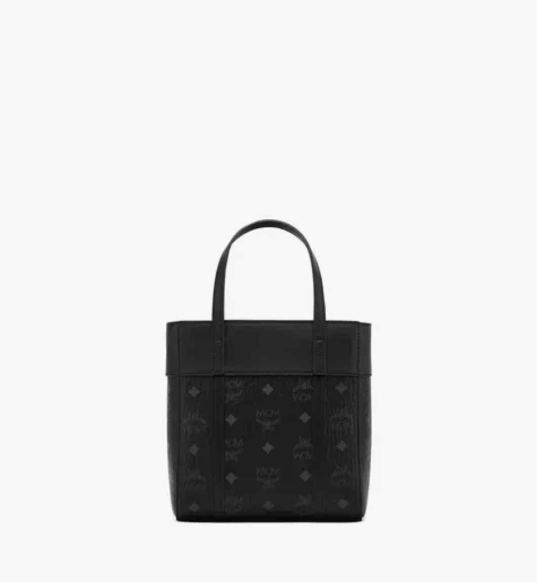 Aren Top-Zip Shopper In Visetos Leather Mix