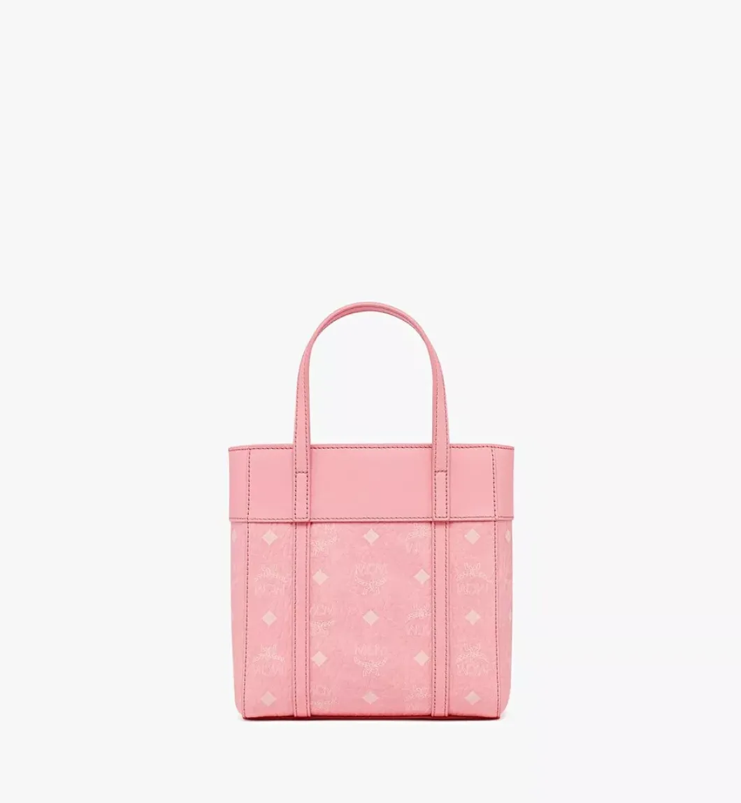 Aren Top-Zip Shopper In Visetos Leather Mix