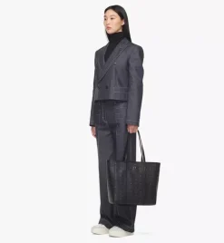 Aren Top-Zip Shopper In Visetos