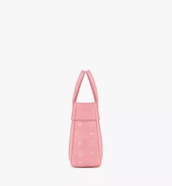 Aren Top-Zip Shopper In Visetos Leather Mix