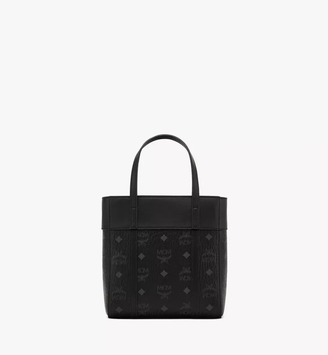 Aren Top-Zip Shopper In Visetos Leather Mix