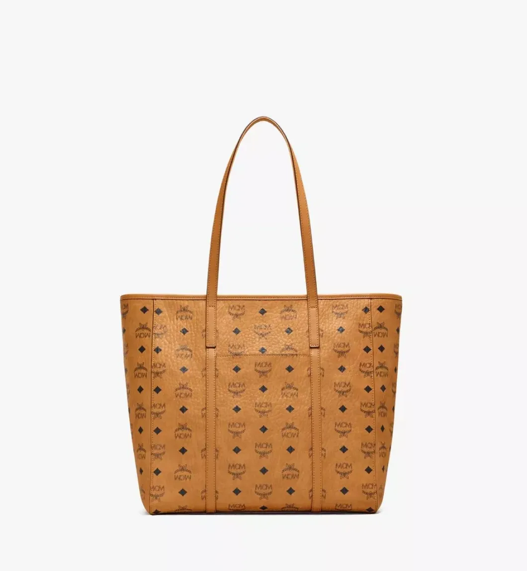 Aren Top-Zip Shopper In Visetos