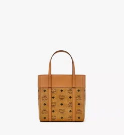 Aren Top-Zip Shopper In Visetos Leather Mix
