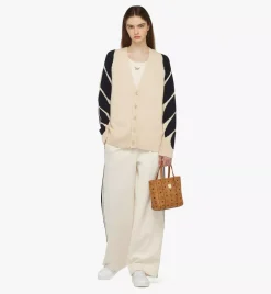 Aren Top-Zip Shopper In Visetos