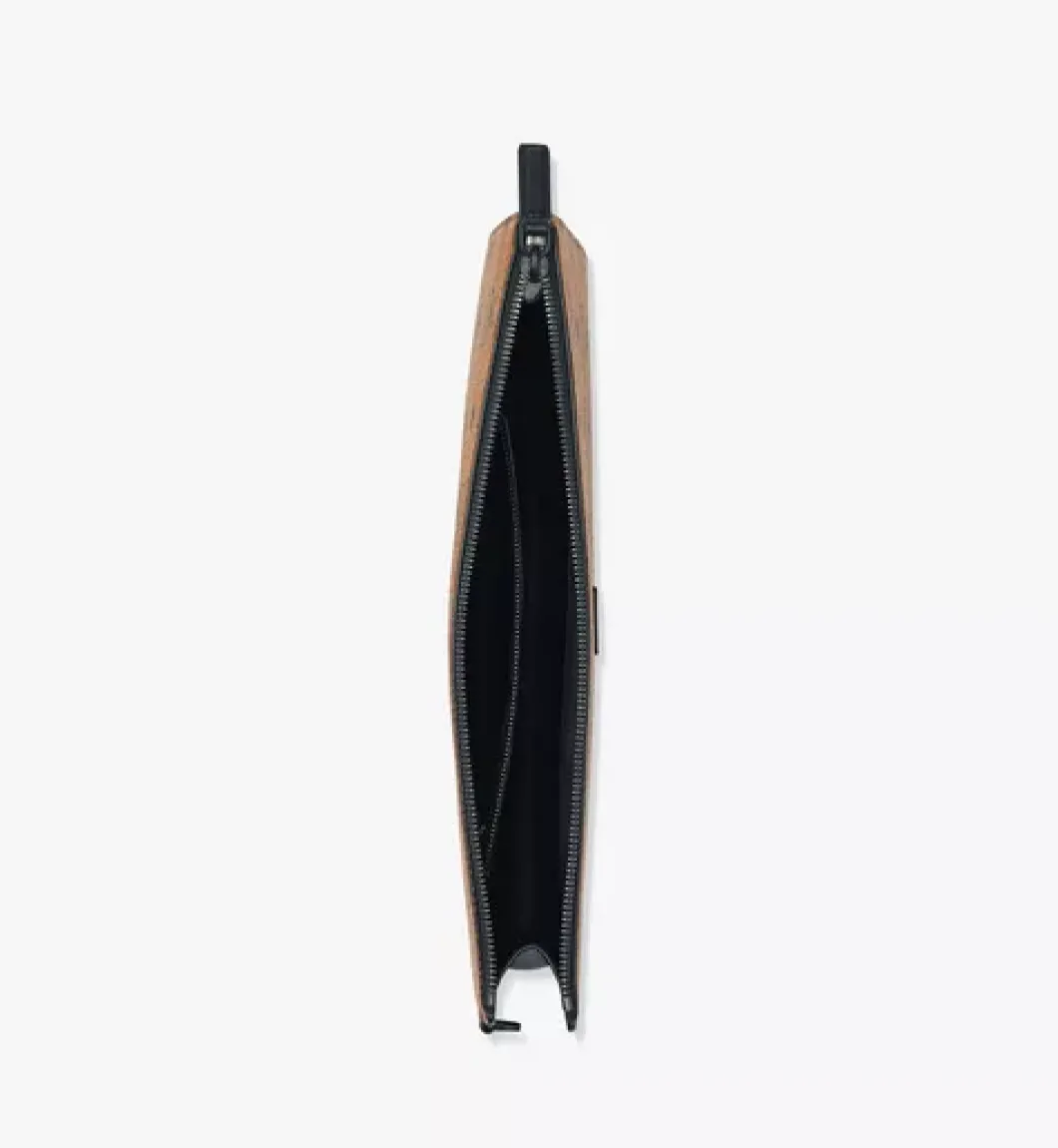 Aren Wristlet Zip Pouch In Visetos