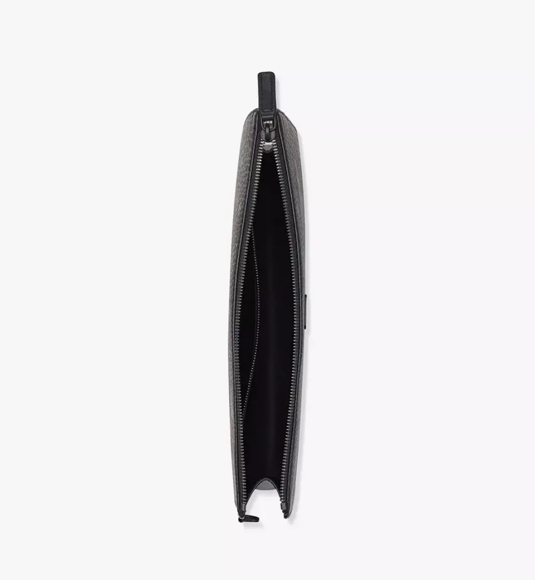 Aren Wristlet Zip Pouch In Visetos
