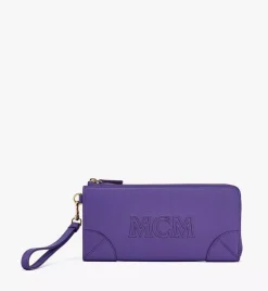 Aren Zip Around Wallet In Spanish Calf Leather