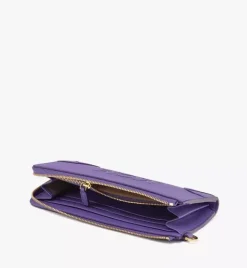 Aren Zip Around Wallet In Spanish Calf Leather