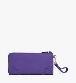 Aren Zip Around Wallet In Spanish Calf Leather