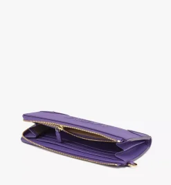 Aren Zip Around Wallet In Spanish Calf Leather