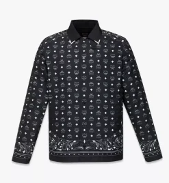 Bandana Monogram Print Jacket In Recycled Polyester