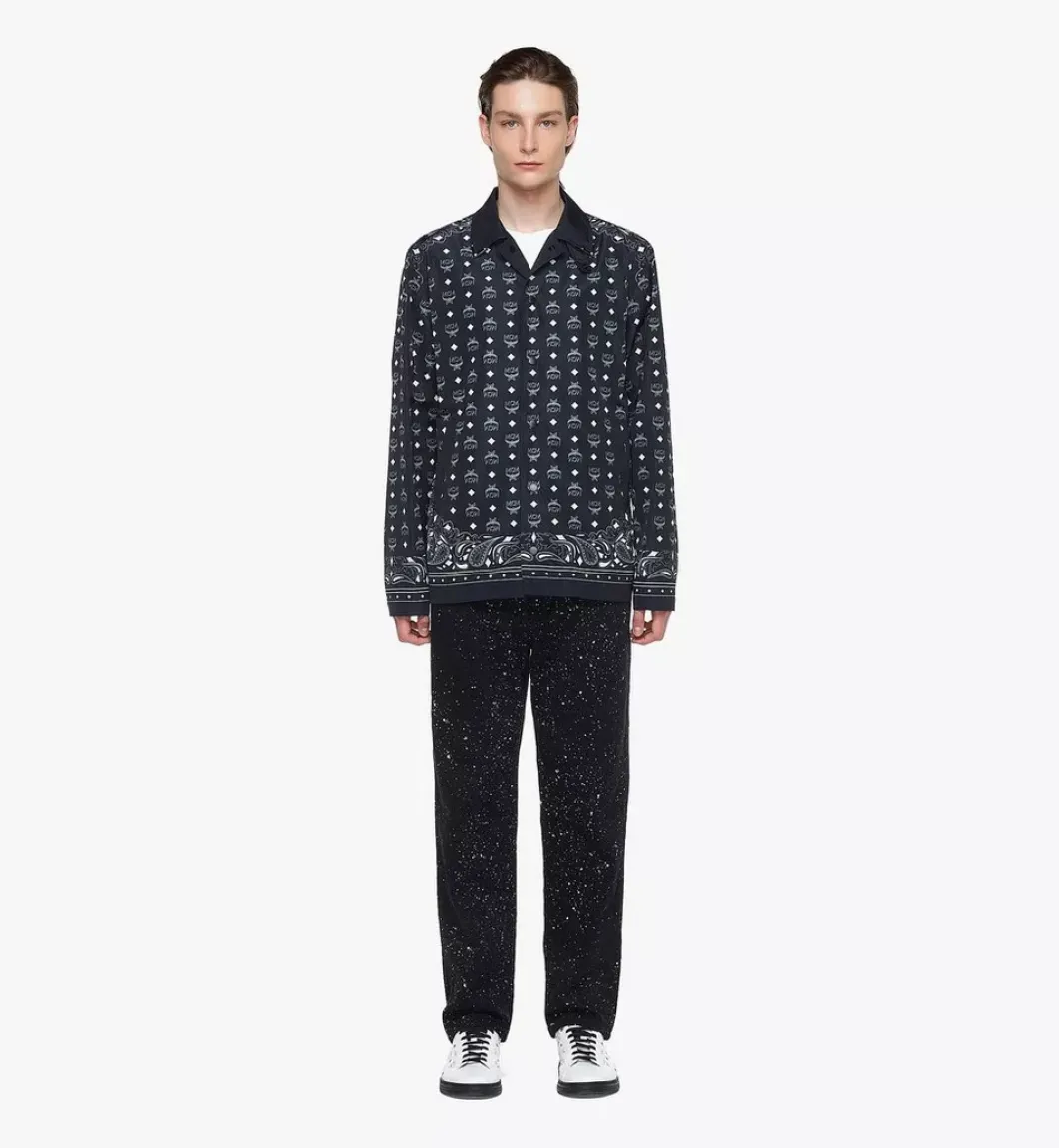 Bandana Monogram Print Jacket In Recycled Polyester