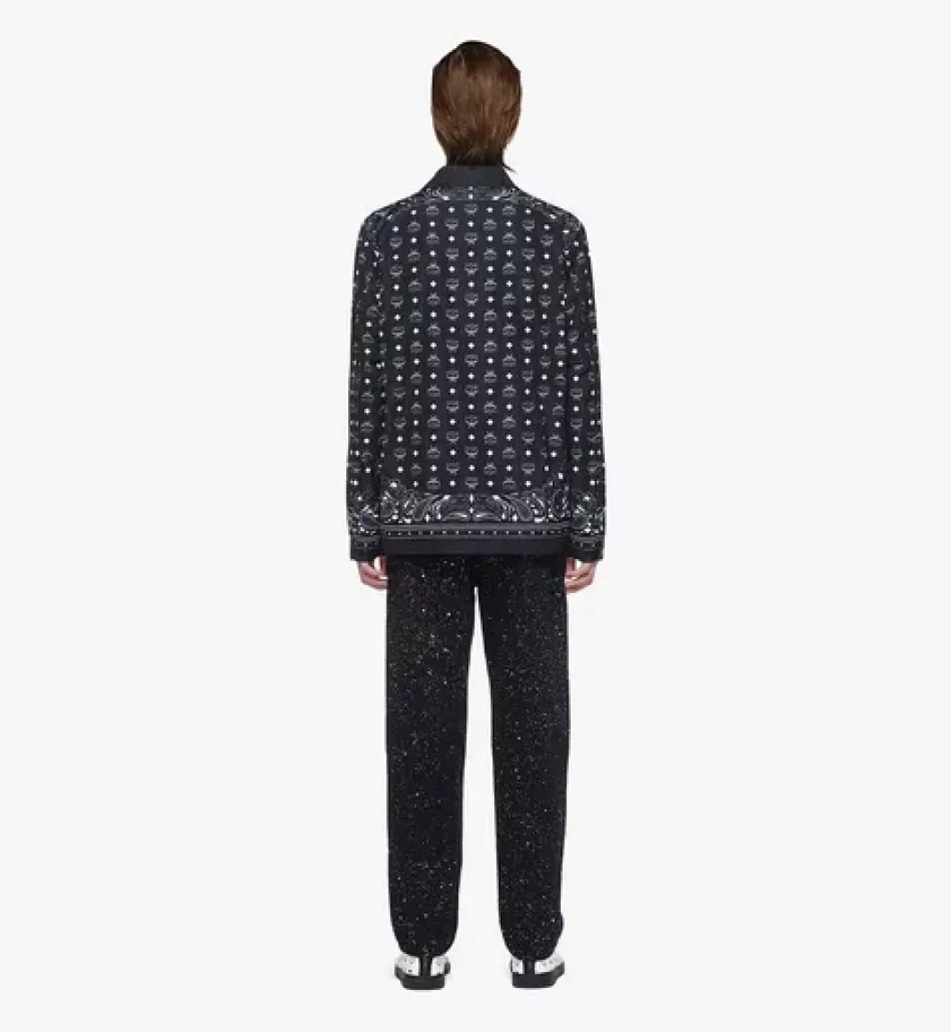 Bandana Monogram Print Jacket In Recycled Polyester