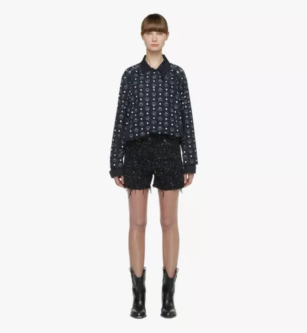 Bandana Monogram Print Jacket In Recycled Polyester