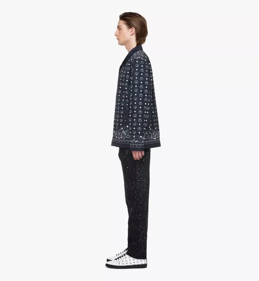 Bandana Monogram Print Jacket In Recycled Polyester