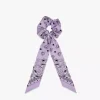 Bandana Monogram Print Scrunchy With Scarf