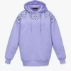 Bandana Print Hoodie In Organic Cotton