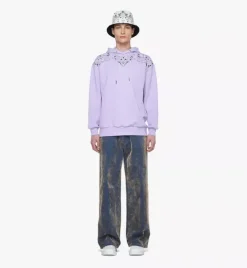 Bandana Print Hoodie In Organic Cotton