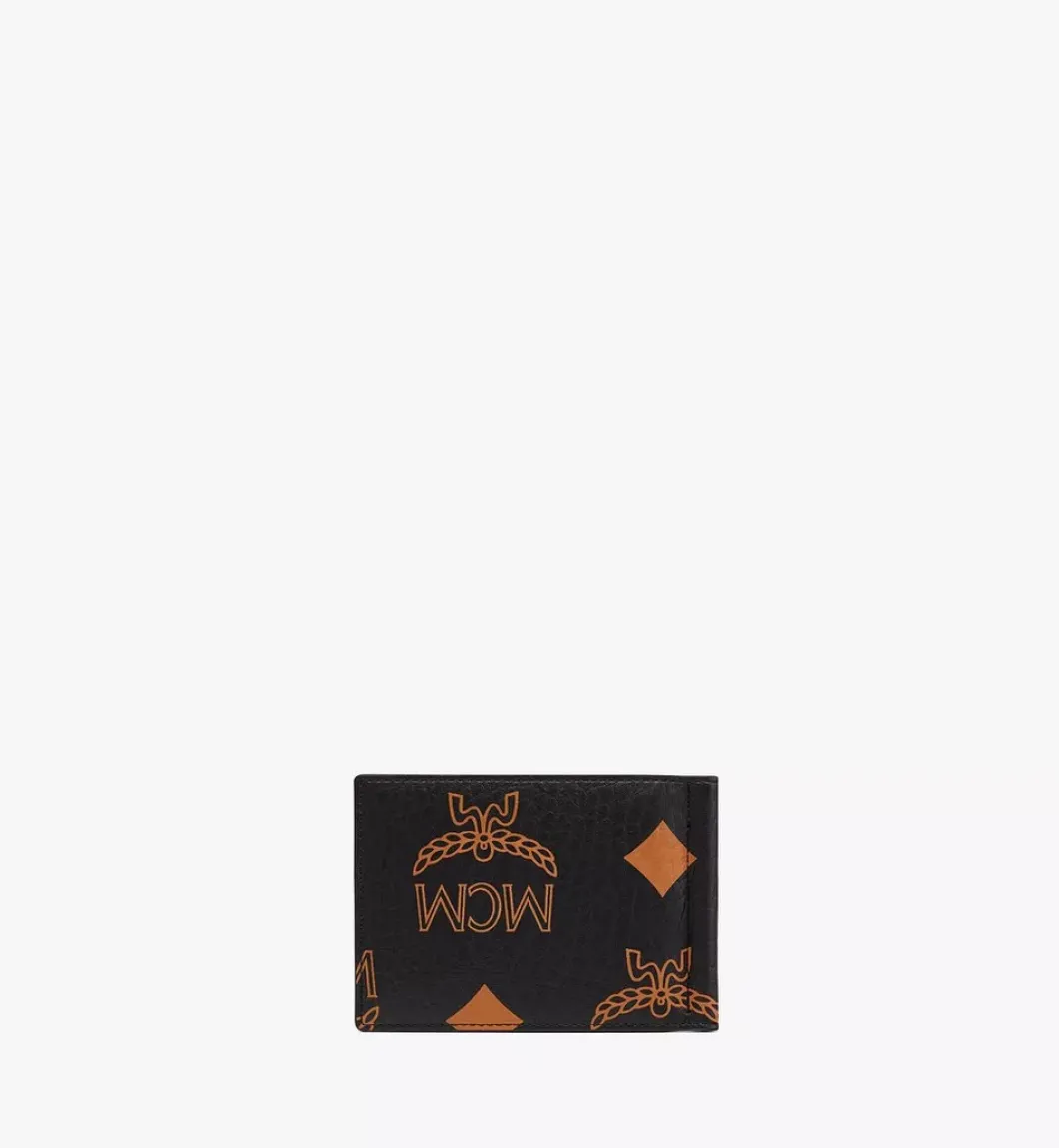 Bifold Money Clip Wallet In Maxi Visetos